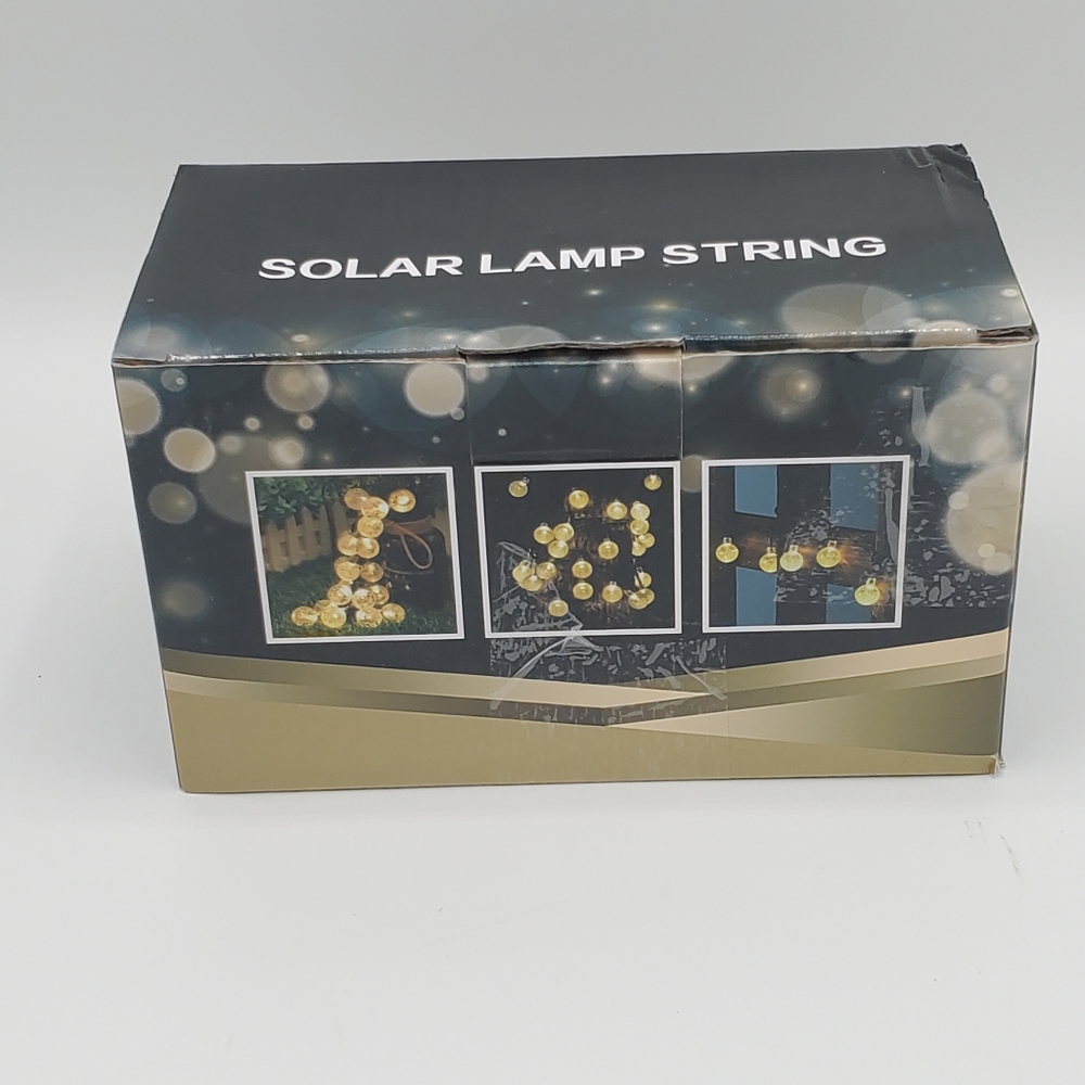 Solar Lamp Globe String Lights